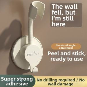 Drill-Free Adjustable Shower Head Bracket