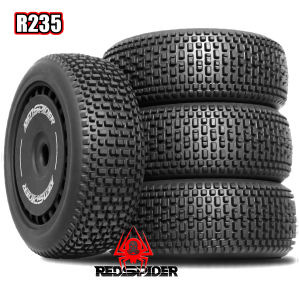 Lốp Xe Buggy RC RedSpider 1/8 Mâm 17mm Hình Lục Giác Bánh Xe Địa Hình Lốp Cao Su Dành Cho Xe Đua RC 1:8 Tương Thích Với Typhon 6S Hobao VS Losi