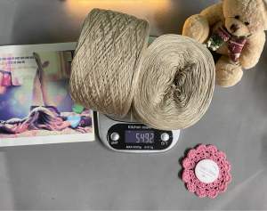 Yarn - Sợi 100% Lụa Latin Màu Loang Vi Tính | Cỡ sợi 08mm | Sợi mùa hè cao cấp bóng mền nhẹ đẹp | Terri Store