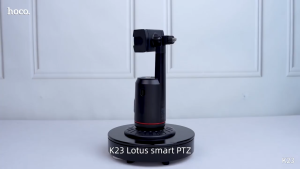 HOCO K23 ขาตั้งกล้องอัจฉริยะ ระบบ Smart Face Tracking PTZ จับหน้าอัตโนมัติ หมุน 360 ไม้เซลฟี่