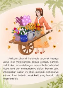 Sabun Castile HERBZ Flower - Sabun Mandi Zaitun