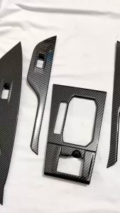 Ốp Nội Thất Xe Toyota Yaris Cross 2024-2023 Form Mới Mẫu Vân Carbon Cao Cấp Sẵn Keo Dán Bản V Máy Xăng