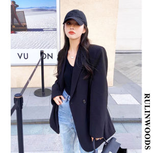 CHICCHIC 3 màu Áo blazer dáng rộng Áo Blazer thời trang nữ