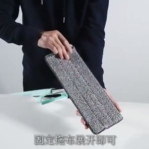 Mop Pembersih Lantai Flat Mops Free Hand Washing Magic Cleaner Self-wring Mop Squeeze Household Automatic 免手洗平板拖把