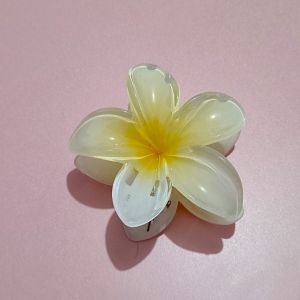 Jedai Jepit Rambut Bunga Kamboja 8 Cm Jepitan Rambut Flower
