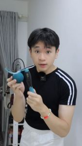 Dây nhảy không dây đếm số dododios đo Calo thể dục giảm cân tại nhà có tạ sắt và dây lõi thép