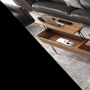 DECCO 120CM Multifunctional Table Living Room Home Creative Folding Lift Coffee Table Pelbagai Fungsi Meja Lif Kreatif Rumah - Fulfilled by DECCO SHOP