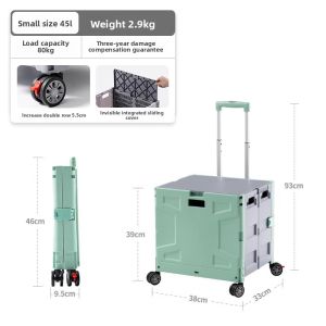 ENJOY | Lightweight Folding Durable Shopping Cart