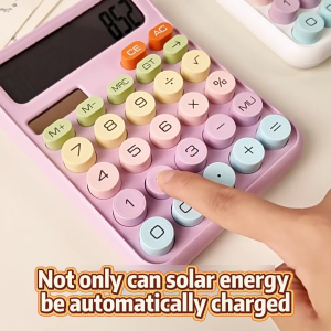 SOFTHOME New Solar Powered Calculator For Students Household Use Financial Accounting Offices