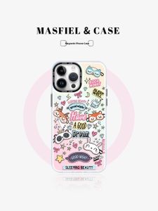 MASFEIL | Apple 15 Pro Max Compatible Magnetic Stand Case with Full Protection for iPhone