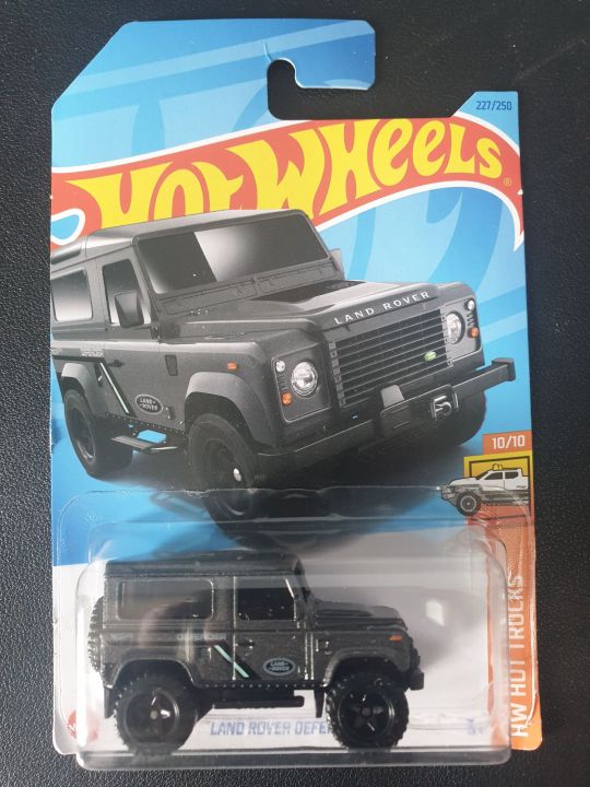 Miniature Hot Wheels 1/64 Land Rover Defender 90 – Série Then And Now 2025