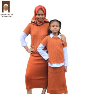 Setelan Rajut Anak Perempuan Casual: Desain & Spesifikasi