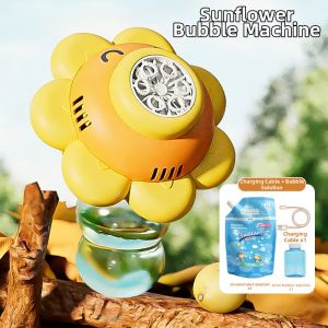 JIEBITU | Leakproof Automatic Rechargeable Fruit Shaped Bubble Machine Outdoor Toy