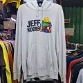 HOODIE UT UNIQLO LIGHT GREY. 