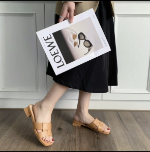 FH Women Summer Slippers Weave Design Casual Sandals Soft Sole Anti-Slip Fashion Outdoor YT-2410