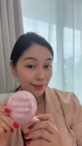 Ellen Ella Official Store Shelly Pink Dewy Glow Cushion | Hydrating -Sweat-Resistant- oil-control-Up to 12-hour fresh-looking wear