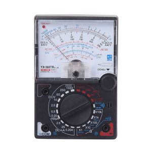 YX-360TRE-L-B Dial Multimeter Voltmeter Ammeter Ohm Meter With Indicator Light With Buzzer Function