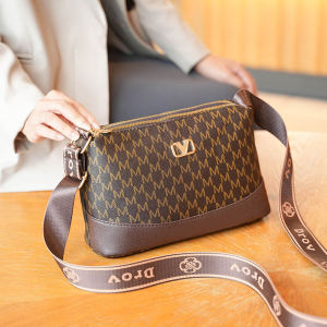 กระเป๋าสะพายไหล่ทรงถังความจุขนาดใหญ่สำหรับผู้หญิง ฤดูใบไม้ร่วง/ฤดูหนาว กระเป๋าสะพายข้างแบบลำลองสำหรับผู้หญิง กระเป๋าถือทรงม้า