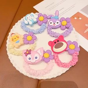 Ikat Rambut Sanrio Anak Cute Lucu - Karakter - Hair Accesories Kuromi