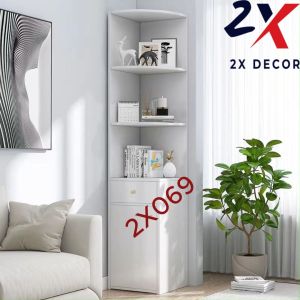 Kệ góc thiết kế đa năng có thể dùng làm kệ đựng đồ kệ sách 2X Decor- 2X069