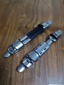 Stainless Steel Fishing Rod Wheel Seat Board Card DIY Modification Accessories for Raft Pole And Sea Pole Fishing Gear