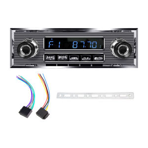 Grandnavi | 1Din Retro Classic Car Radio MP3 Player Car Audio Stereo Support FM AUX EQ USB Input Bluetooth For Mercedes Benz