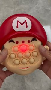 Pop it Puzzle game Childrens press music game machine Childrens quick push console