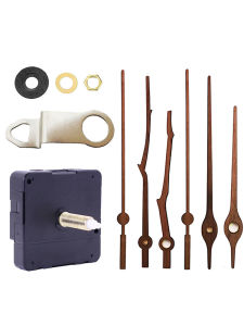 Quiet Core DIY Year Ring Wall Clock Accessories Walnut Needle No Word Clock Sweep Second Core New Chinese Style Home Decor