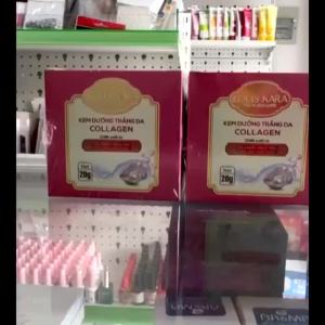 Kem face collagen dưỡng trắng da Louis Kara NL081 giúp nuôi dưỡng làn da trắng sáng 20g