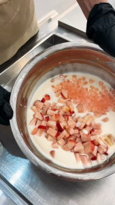 HẠT NỔ TRÁI CÂY VỊ ĐÀO MẬT | THẠCH TOPPING TRÀ SỮA TRÀ TRÁI CÂY MẬT ONG VGS