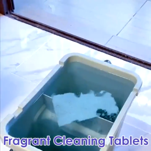 150Pcs Tile Wooden Floor Cleaner Tablets Dissolving Paper Sheets Cleaning Tablets Multipurpose Bathroom Bedroom Floor Cleaning Tool