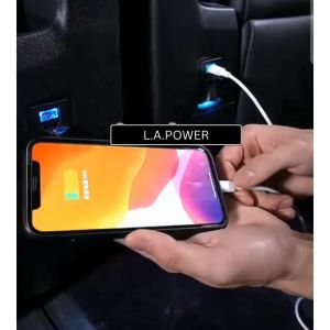 TOYOTA VELLFIRE ALPHARD AGH30 ZG SC SEAT PORT CHARGING FAST USB CHARGER  RGB LED LIGHT EXECUTIVE LOUNGE