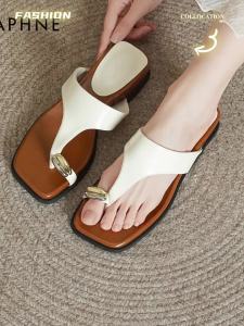 Daphne | Summer Wear Platform Sandals with Metal Buckle