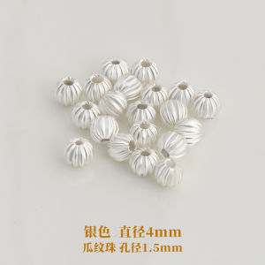 เครื่องประดับ DIY ทองชุบทอง 18K ลูกปัดหยดน้ำmelon ลูกปัดกระจัดกระจัด ลูกปัดสร้อยข้อมือ ลูกปัดดอกไม้ อุปกรณ์ทำเครื่องประดับ