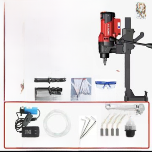 Jindu Water Drilling Rig Drilling Machine Handheld Concrete Puncher Air Conditioning Drilling Machine High-Power Desktop Vertical