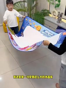 Neon Color Mat Painting with Pen Water Doodle Mat Kids Drawing Mat Toddlers Educational Toys for Kids Girls