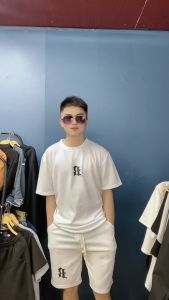 Bộ quần áo nam mùa hè ngắn tay chất cá sấu thông hơi co dãn 4 chiều