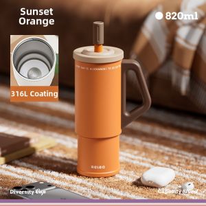 RELEA | Large Capacity High Aesthetic Thermal Cup Ceramic Lining
