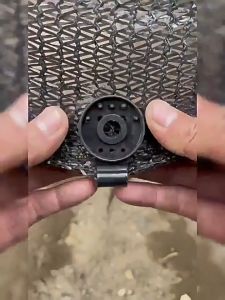 100PCS Sunshade Cloth Fixing Buckle Thickened Plastic Sunscreen Net Fixing Bracket Special Buckle Fixing Clip
