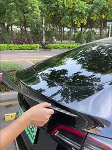 MLZH | Renovation Bright Carbon Car Rear Wing