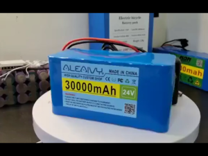 Aleaivy 24V  3000mAh 7S3P 18650 12V 20Ah batera Paket baterai lithium-ion i lithium-ion 29.4V sepeda listrik/baterai lithium-ion pengisi daya 2A