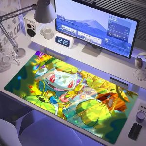 Bandai | Pokemon Charizard Gaming Desk Mat XXL Rubber Keyboard Mousepad With 2MM Lock Edge