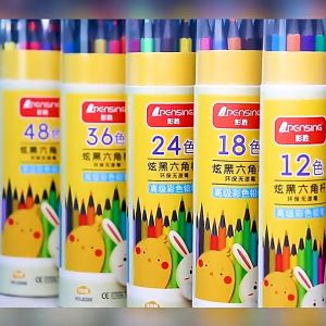 Pensil Warna 48 Warna Cerah - Oil Pencil Color Premium - Tidak Beracun Aman untuk Anak
