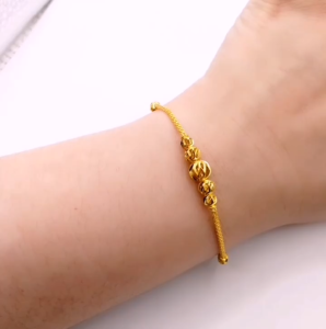 Yon Hing Rantai Tangan Biji Bola 3.90g Emas 916