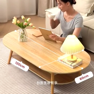 Modern Coffee Table Tea Table | LIVING ROOM | Small coffee table Apartment Wooden Coffee Tea Table Desk Round table
