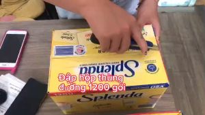 (Set 50-100-200 gói) ĐƯỜNG Mía ăn kiêng Không Calo SPLENDA (tiểu đường eat clean keto)