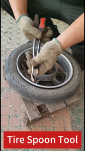 37cm/30cm Car Motorcycle Bike TirePry Stick Pry Bar Pry Plate Pry Bar Tire Repair Tool Tire Remover Tire Changer Pair Tools Heavy Duty