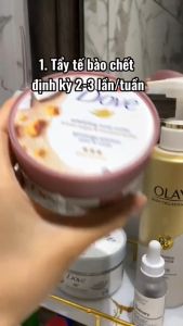 Kem tắm Dove Exfoliating Body Polish 298g đủ mùi (lựu macca...) giúp tẩy da chết cho da mềm mượt chống lão hóa trắng sáng