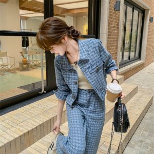 Salt Series Little Fragrance Style Womens Denim Set Spring Autumn 2025 New Arrival Maturity Sensation Two-Piece High Fashion