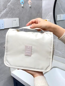 Travel Organizer Make Up Bag Toiletry Bag Cosmetic Bag Large Capacity Hanging Storage Waterproof Bag